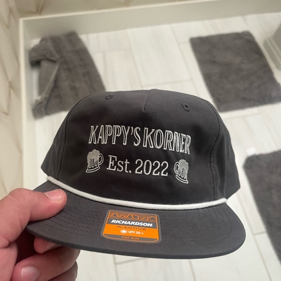 Richardson Dark Gray Men's Cap - Picture 1 of 4